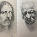 Mein Abschlussprojekt für den Kurs: Realistische Porträts mit Graphit Bleistift. Ilustração tradicional, Artes plásticas, Esboçado, Desenho a lápis, Desenho, Desenho de retrato, Desenho realista, Desenho artístico, e Desenho anatômico projeto de johann - 15.12.2022