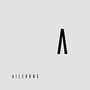 ailerons typeface. T, and pograph project by Adilson Gonzales - 12.16.2022