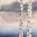 Il mio progetto del corso: Paesaggi ad acquerello ricchi di atmosfera. Artes plásticas, Pintura, e Pintura em aquarela projeto de Luisa Smaniotto - 17.12.2022