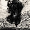 The Fight. Un progetto di Illustrazione tradizionale, Direzione artistica, Belle arti, Disegno, Disegno artistico, Illustrazione con inchiostro, Narrativa, Illustrazione editoriale e Illustrazione naturalistica di Emmanuel Martins - 17.12.2022