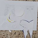Mi proyecto del curso: Introducción a la pintura a mano sobre prendas. Projekt z dziedziny Craft,  Malarstwo, DIY, Upc, cling, Wzornictwo tekst i liów użytkownika Tanialis Cepeda - 18.12.2022