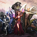 Blades of the Sword Coast - D&D adventuring party group-illustration. Un proyecto de Ilustración tradicional de svanha - 22.09.2022