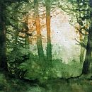 My project for course: Dreamy Watercolor Landscapes: Paint with Light. Un proyecto de Pintura y Pintura a la acuarela de Anna Petrikova - 19.12.2022