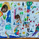 Barbora (7 years) - her only and final project. Projekt z dziedziny Projektowanie postaci, Ilustracja c, frowa i Manga użytkownika zuzana_untagged - 19.12.2022