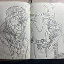Meu primeiro sketchbook. Drawing project by Leonardo Rosa - 12.20.2022