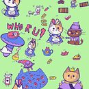 Meu projeto do curso: Ilustração de uma história com estilo kawaii. Een project van Traditionele illustratie, Ontwerp van personages, Digitale illustratie y Manga van Mylena Moura - 20.12.2022