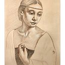 My project for course: Classical Portrait Drawing: The Renaissance Man’s Method. Un projet de Beaux Arts, Esquisse , Dessin, Dessin de portrait, Dessin réaliste , et Dessin artistique de Dana Doubravka Mikulcová - 20.12.2022