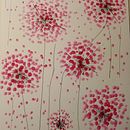 Little red flowers. Pintura em aquarela projeto de Ana Cristina Estêvão - 21.12.2022