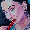 Il mio progetto del corso: Ritratto a olio: esplora luci e ombre. Fine Arts, Painting, and Oil Painting project by Viviana Schettini - 11.10.2022