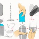 My project for course: Digital Illustration for Industrial Design . Design industrial, Design de produs & Ilustrație digitală de Yan - 12.23.2022