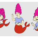 My project for course: Retro Character Design for Animation. Un projet de Animation, Animation 2D, Design , Conception de personnages, Animation de personnages , et Esquisse  de Kseniia Yermakova - 23.12.2022