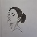 My project for course: Stylish Illustrated Portraits with Mixed Media - @karen_klassen . Ilustrație tradițională, Arte plastice, Ilustrație digitală și Pictură acrilică de Marcela Boeing Silva - 12.26.2022