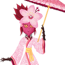 Personaje Sakami 🌸. Projekt z dziedziny Trad, c, jna ilustracja i Design użytkownika Diana Córdova - 04.10.2022