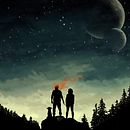 Chaos Walking 💥. Projekt z dziedziny Trad, c i jna ilustracja użytkownika Diana Córdova - 15.03.2021