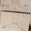Mi proyecto del curso: Dibujo anatómico para principiantes. Projekt z dziedziny  Sztuki piękne, Sketching, R, sunek ołówkiem,  R, sunek, R, sunek realist, czn, R i sunek anatomiczn użytkownika Fidel Ernesto Vargas Rodriguez - 24.12.2022