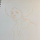 Mi proyecto del curso: Dibujo de retratos llamativos con lápices de colores. Desenho, Desenho de retrato, Sketchbook, e Desenho com lápis de cor projeto de Karla CH - 26.12.2022