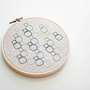 My project for course: Painting with Thread - Textile Illustration Techniques: Blackwork exercise. Embroider project by Laura de Lucas - 11.29.2020