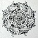 Mein Abschlussprojekt für den Kurs: Mandalas selber machen: Gestalte geometrische Muster . % strob tarafından hazırlanan Çizim, Mürekkep İllüstras, Ve onu projesi - 12.27.2022
