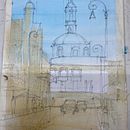 Mi proyecto del curso: Paisajes urbanos en acuarela . % Jaime Galindo Arellano tarafından hazırlanan Güzel sanatlar, Sulubo, a Resim, Mimari İllüstras, Ve on projesi - 12.27.2022