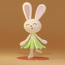 Mi proyecto del curso: Creación de personajes kawaii en 3D con Blender. Ilustração tradicional, Design de personagens, Ilustração digital, Modelagem 3D, e Mangá projeto de Aranzazú Reyes - 26.12.2022