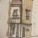 My project for course: Expressive Architectural Sketching with Colored Markers. Sketching, Drawing, Architectural Illustration, Sketchbook & Ink Illustration project by florencehencke - 12.28.2022