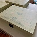 Mi proyecto del curso: Iniciación a la chalk paint. Een project van Craft, Meubelontwerp en -bouw, Interieurontwerp, Schilderij, DIY, Upc, cling, Decoratief schilderen, Meubelrestauratie en -upc y cling van Susana Zubieta Oviedo - 28.12.2022