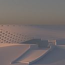 SNOW PAVILLION. Un proyecto de 3D, Arquitectura, Diseño, creación de muebles					, Diseño industrial, Arquitectura interior, Diseño de producto, Modelado 3D, Arquitectura digital y Diseño 3D de Abhinava Sen - 28.12.2022