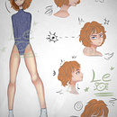Mi proyecto del curso: Dibujo de personajes llenos de personalidad. Un progetto di Character design, Bozzetti, Disegno, Stor, telling, Stor, board, Disegno artistico e Narrativa di Daira Flores - 28.12.2022
