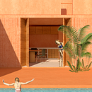 Mi proyecto del curso: Representación gráfica de proyectos arquitectónicos. Un proyecto de Arquitectura, Diseño gráfico, Arquitectura interior, Diseño de interiores, Paisajismo, Collage, Arquitectura digital e Ilustración arquitectónica de azulcroceti15 - 29.12.2022