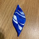 A blue leaf for my daughter (first attempt!) . % Kristal Clark tarafından hazırlanan Mücevher Tasarımı projesi - 12.29.2022