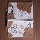 Meu projeto do curso: Introdução ao bullet journal ilustrado Ein Projekt aus dem Bereich Traditionelle Illustration, Lettering, Zeichnung, H und Lettering von Jéssica Pereira - 30.12.2022
