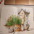 Il simpatico cancello. Un proyecto de Ilustración tradicional de barbara_casini63 - 01.01.2023
