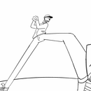 My project for course: Traditional Animation: Composition, Rhythm and Camera. Een project van Motion Graphics, Animatie, Karakteranimatie y 2D-animatie van Karim Essam - 31.12.2022