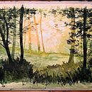 My project for course: Dreamy Watercolor Landscapes: Paint with Light. Un progetto di Pittura e Pittura ad acquerello di blacktulip - 02.01.2023