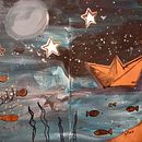 Mon projet du cours : Création d’un livre accordéon illustré. Traditional illustration, Editorial Design, Bookbinding, Children's Illustration, Narrative, and Picturebook project by delphinesimone_duclos - 01.02.2023