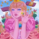 Princess Peach. Un proyecto de Ilustración tradicional de Ana Barrios - 28.12.2022