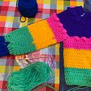 Top-down: prendas a crochet de una sola pieza. Een project van Kostuumontwerp y Haken van Isabel Ceseña - 03.01.2023