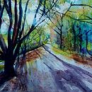 My project for course: Dreamy Watercolor Landscapes: Paint with Light. Un progetto di Pittura e Pittura ad acquerello di Ans Breetveld - 02.01.2023