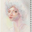 Mon projet du cours : Dessin de portraits expressifs aux crayons de couleur . Un projet de Dessin, Dessin de portrait, Carnet de croquis, Dessin aux cra , et ons de couleur de degroux_g - 03.01.2023