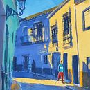 Mi proyecto del curso: Pintura de paisajes urbanos con gouache. Un projet de Illustration traditionnelle, Peinture , et Peinture gouache de juanjesusaragon - 03.01.2023