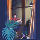 My project for course: Colorful Digital Illustration in Procreate. Un projet de Illustration traditionnelle, Dessin, Illustration numérique , et Dessin numérique de nicole_pagnut - 03.01.2023
