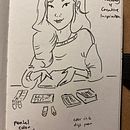 My project for course: Daily Sketching for Creative Inspiration. Een project van Traditionele illustratie,  Schetsen,  Creativiteit,  Tekening y Sketchbook van Alicia Dianne - 18.11.2021