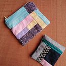 Mi proyecto del curso: Introducción al patchwork contemporáneo. Un projet de St, lisme, Couture, DIY , et Design textile de Eileen Chanto García - 01.01.2021