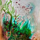 My project for course: Experimental Portraiture with Ink, Tea and Alcohol . Arte plastice, Pictura, Desen & Ilustrație cu cerneală de Carole Morales - 12.27.2022