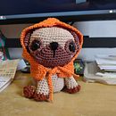 Meu projeto do curso: Técnicas de crochê: crie o seu amigurumi. Un proyecto de Artesanía, Diseño de juguetes, Tejido, DIY, Crochet, Amigurumi y Diseño textil de Camila Campos - 04.01.2023