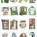 Watercolor Windows into Classic Children's Literature. Un proyecto de Ilustración tradicional de Lindsay Holladay Van Damme - 05.01.2023