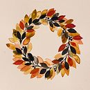 Couronne d'automne . Un proyecto de Ilustración tradicional de Mathilde Bertrand - 05.01.2023