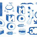 monocrome prints. Projekt z dziedziny Trad, c i jna ilustracja użytkownika pedersen_sabina - 03.01.2023