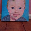 Mi proyecto del curso: Retrato con pintura al óleo: explora la luz y las sombras. Een project van  Beeldende kunst, Schilderij y  Olieverfschilderij van nicole valenzuela - 06.01.2023