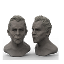 Mi proyecto del curso: Retrato 3D realista con ZBrush y KeyShot. Un proyecto de 3D, Modelado 3D y Diseño de personajes 3D de Pedro Nicolas Adrover - 05.01.2023